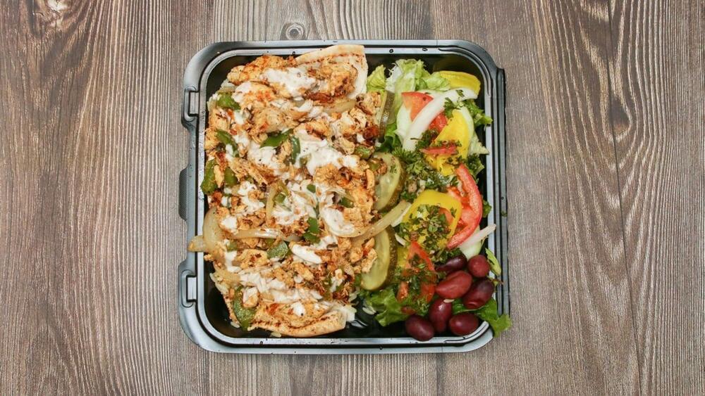 Chicken Kabob Wrap
